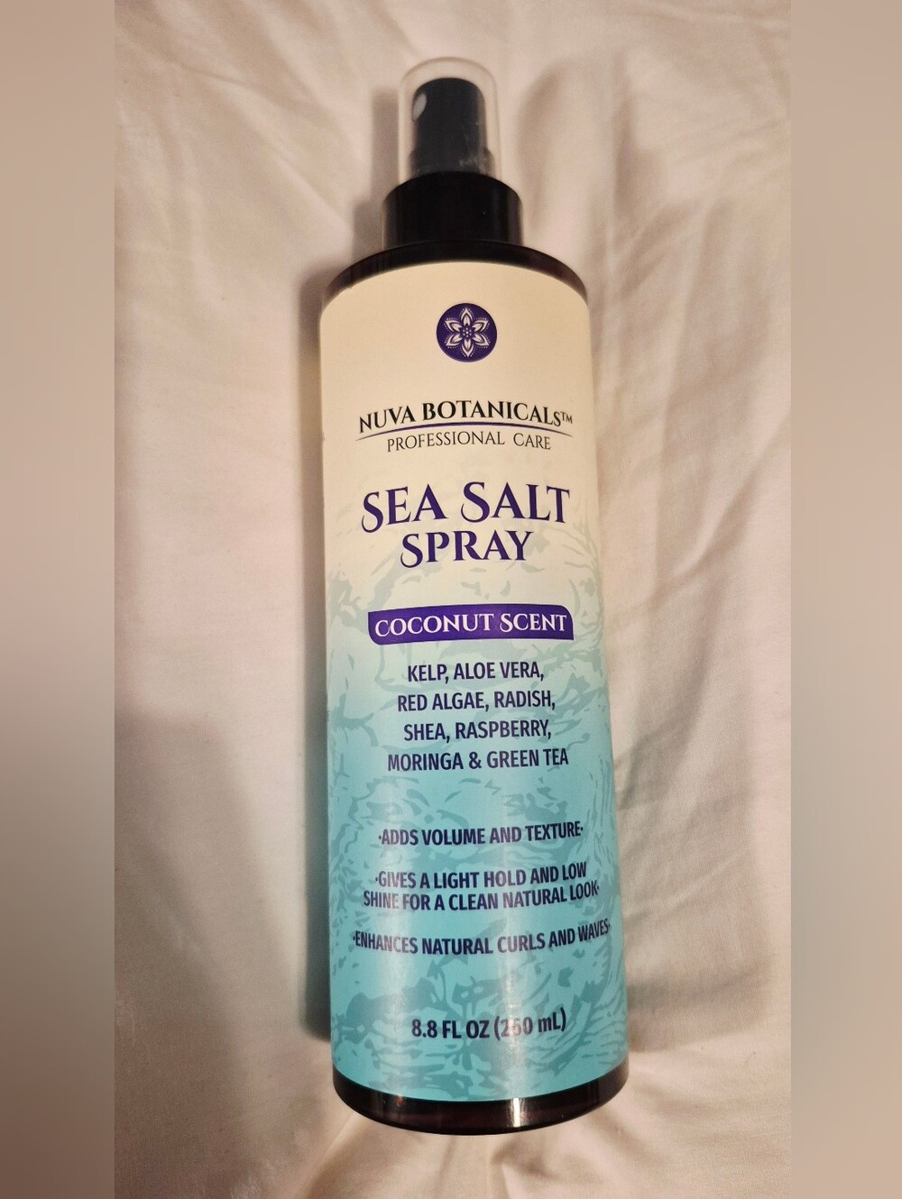 Nuva Botanicals Sea Salt Spray — Coconut Scented